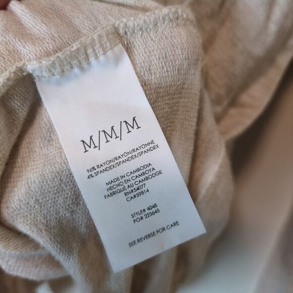 CAbi Womens Sawyer Cowl Neck Long Sleeve Top Size Med Cream - Picture 4 of 6